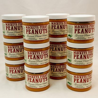 Unsweetened Crunchy Peanut Butter Case
